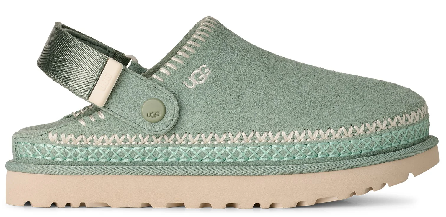Womens Goldenstar Meadow Accent Clog Artichoke - Image 2