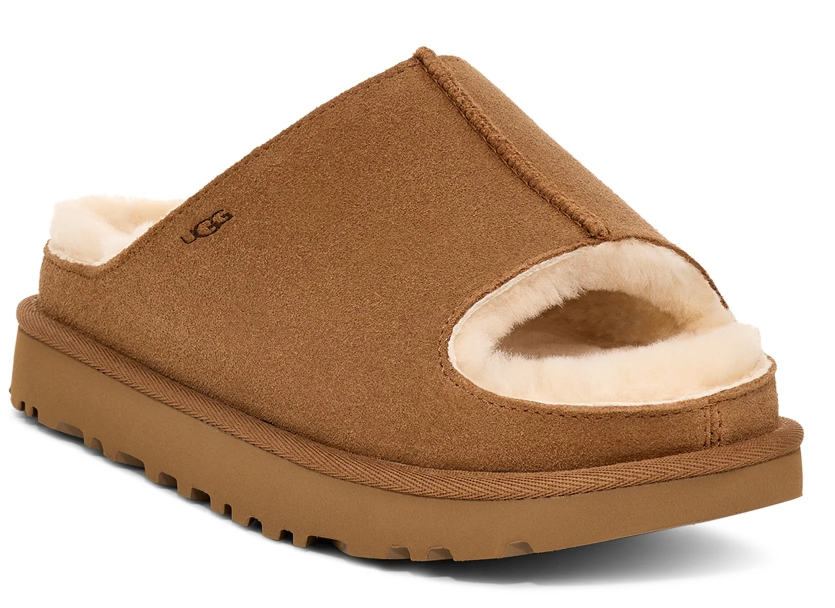 W Greenport Slide Chestnut