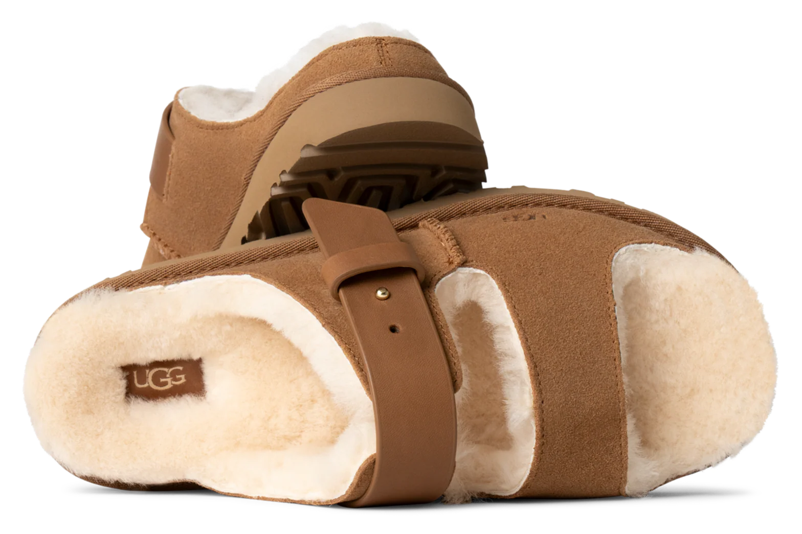 Women's Greenport Strap Slide Chestnut - Image 3