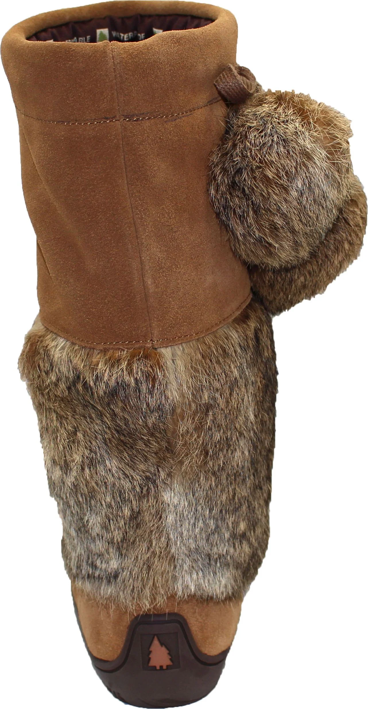 Tall Waterproof Oak Suede Mukluk - Image 4