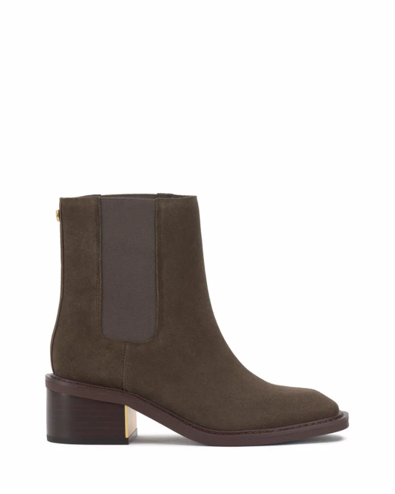 Glina-sable - Silky Suede Elastic Gore Brown - Image 3